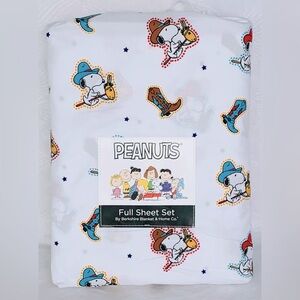 Peanuts Snoopy Ride ‘Em Cowboy Sheet Set - Full